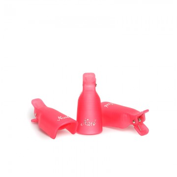 Clips de trempage pour enlever le vernis Gel UV