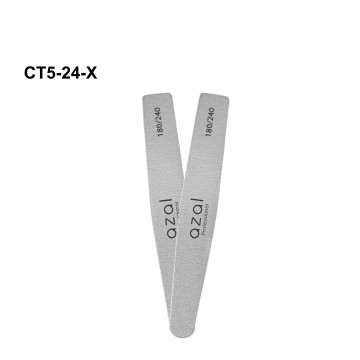 Lot de 2 limes à ongles Gris