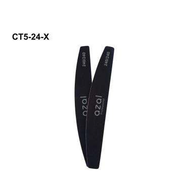 Lot de 2 limes à ongles Noir