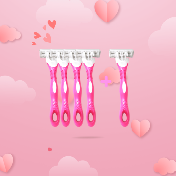 Lot De 5 Rasoirs Avec 3...