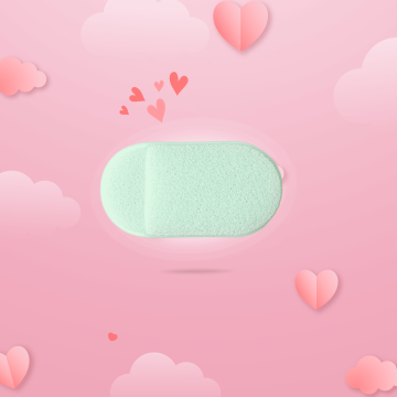 Eponge mini gant exfoliante