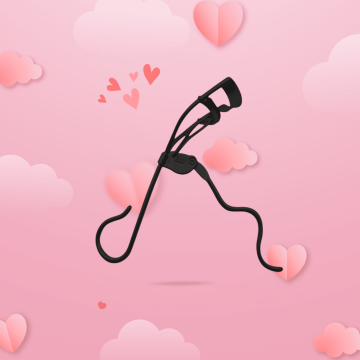 Recourbe cils métallique