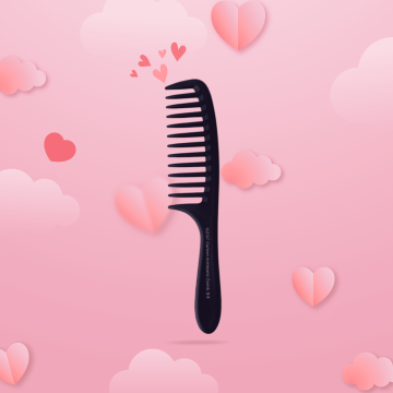 Peigne démêloir à manche