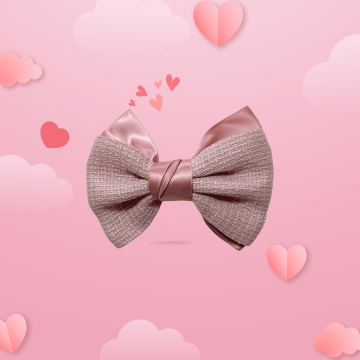 Barrette nœud pour cheveux...