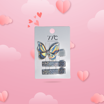 Pince à cheveux papillon...