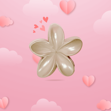 Pince à cheveux fleur