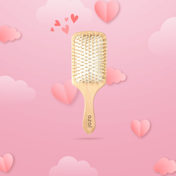 Brosse Cheveux En Bois...