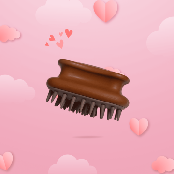 Brosse Massage Cheveux Carrée