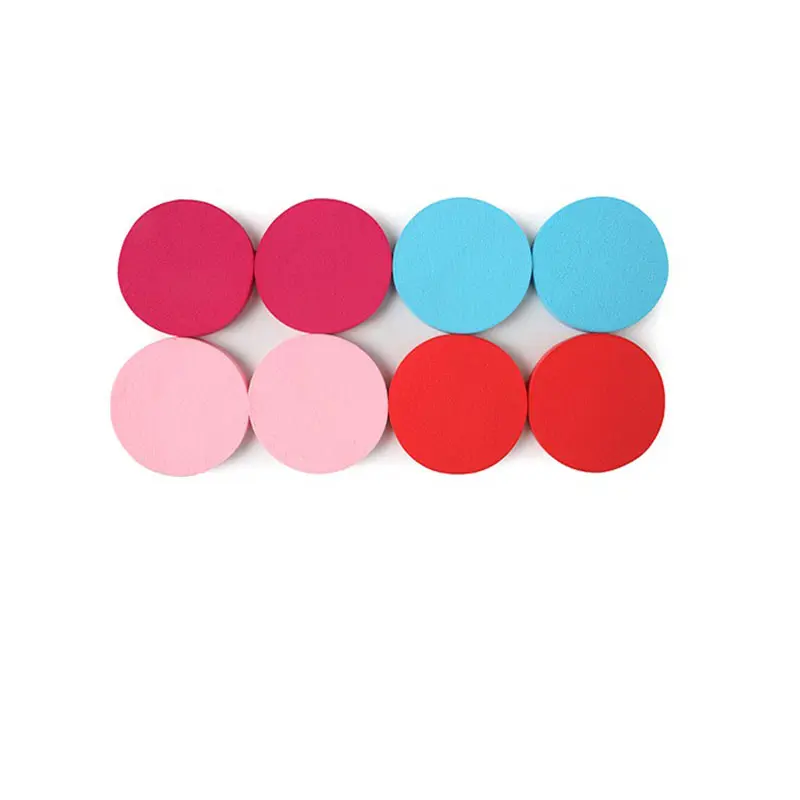 Lot de 8 éponges rondes 