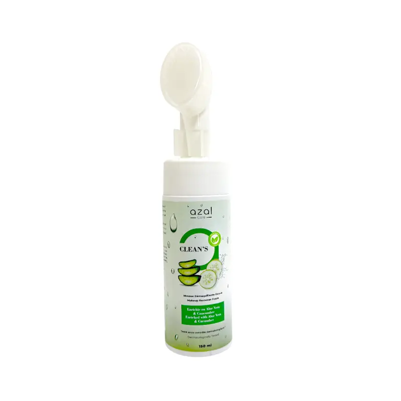 CLEAN'S - Mousse Démaquillante au Aleo Vera et Concombre 150ML 