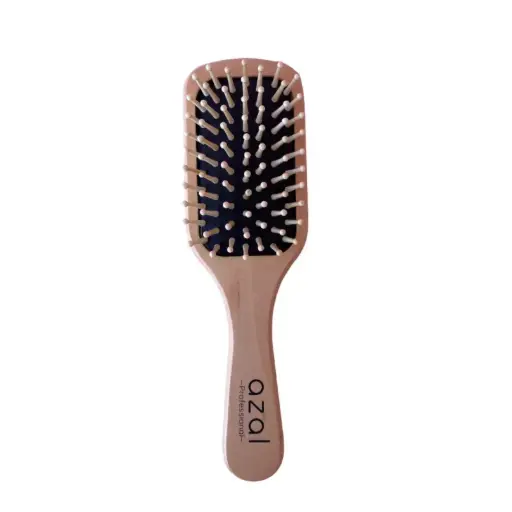 [CB1-7] Brosse cheveux en bois carré – Petit modèle 