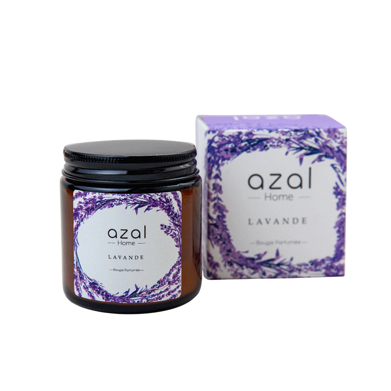 [AZH3-1D] Bougie Parfumée LAVANDE  