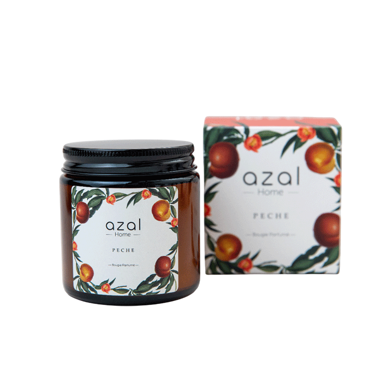 [AZH3-1C] Bougie Parfumée PECHE  
